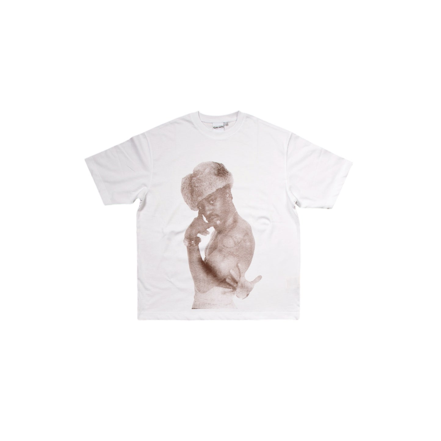 André 3000 t-shirt black brown