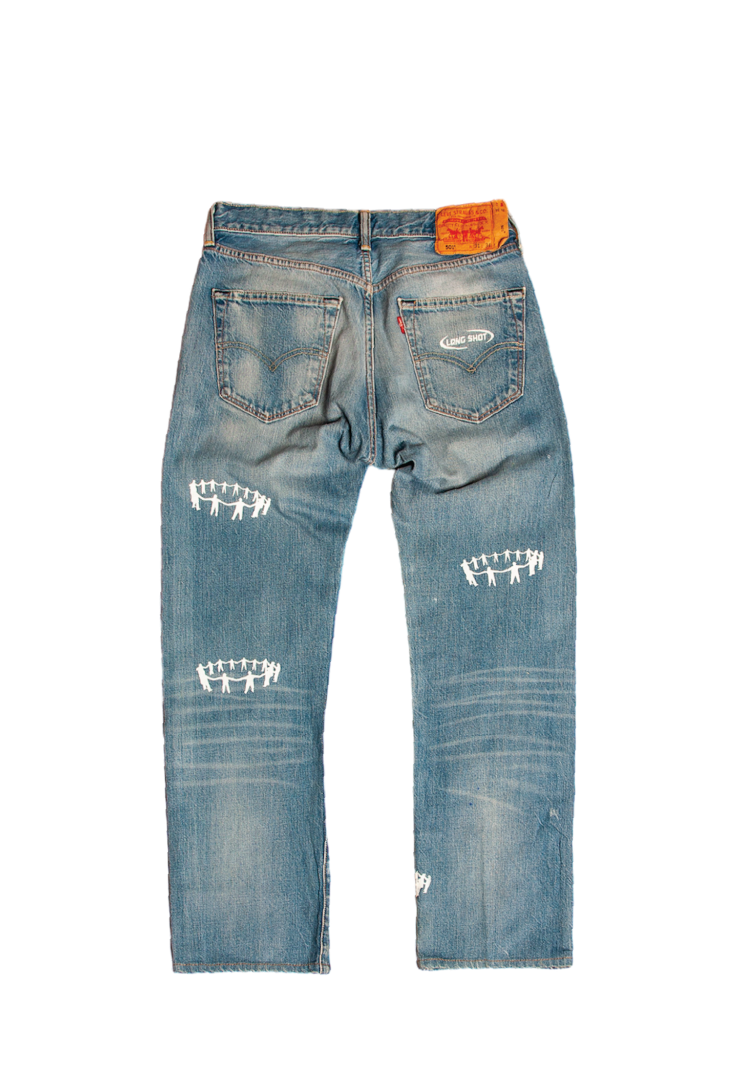 1/1 Upcycled Levi's 501 jeans W31 L34