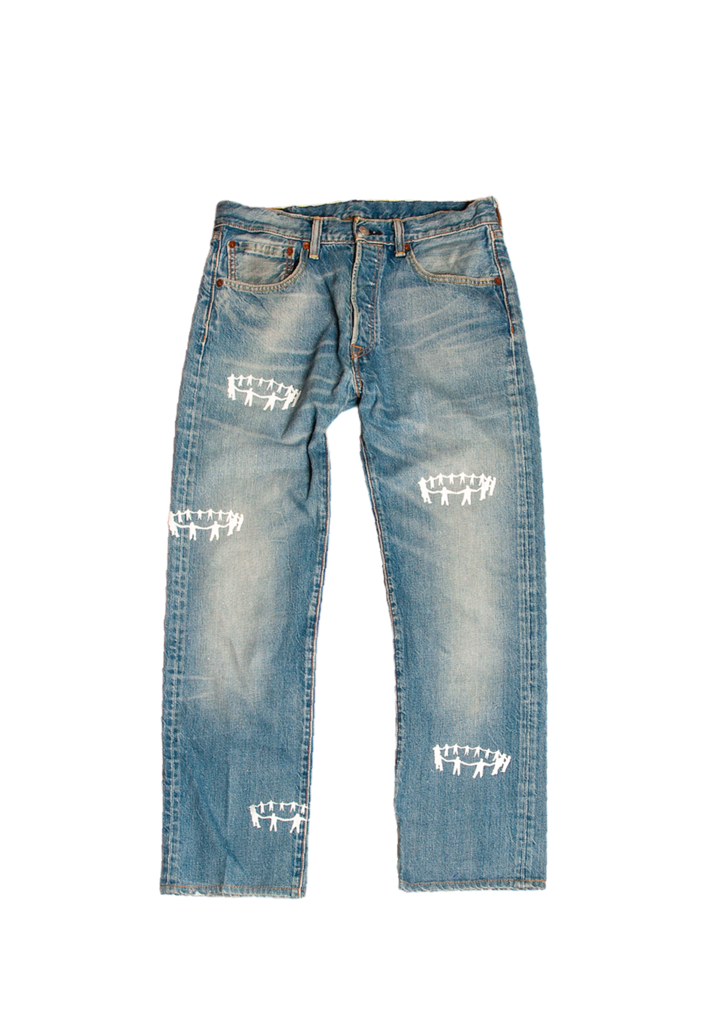 1/1 Upcycled Levi's 501 jeans W31 L34