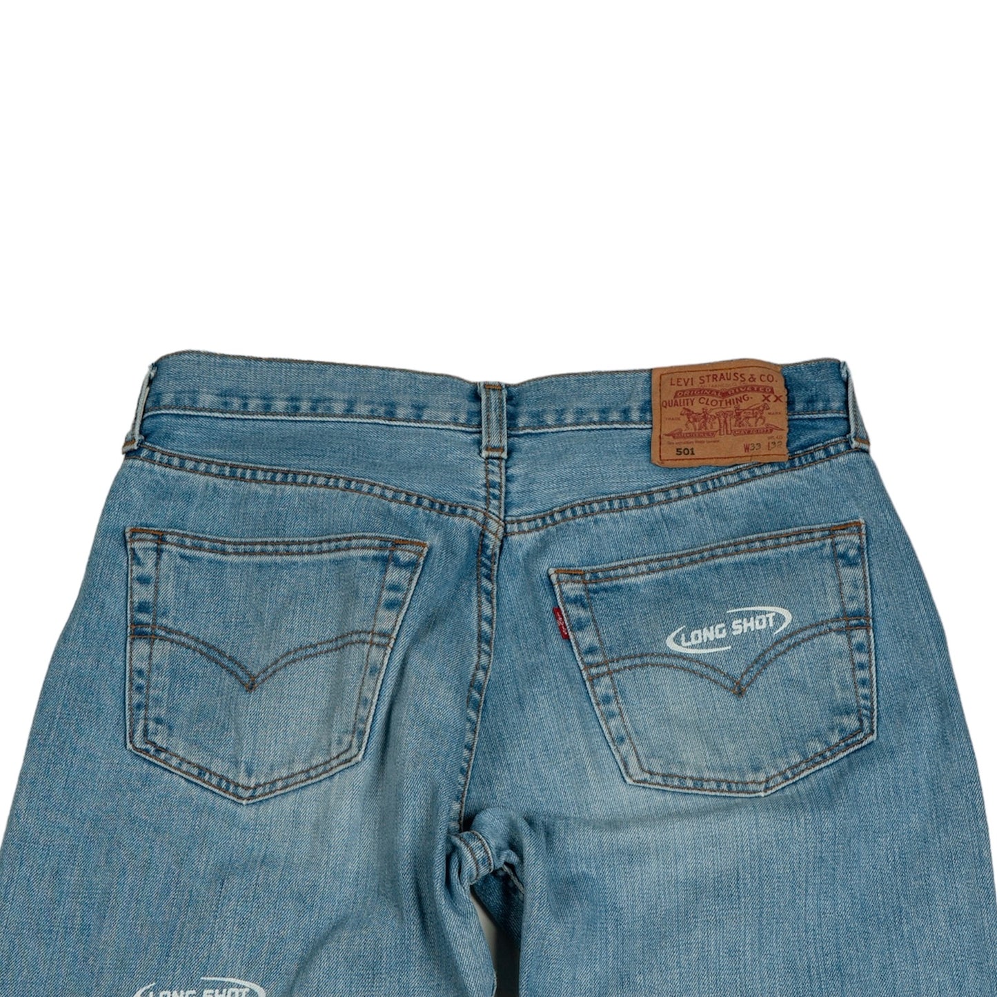 1/1 Upcycled Levi's 501 jeans W33 32L