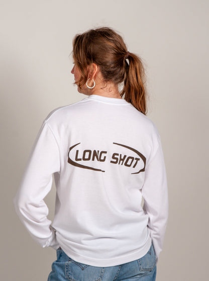 Signature longsleeve white